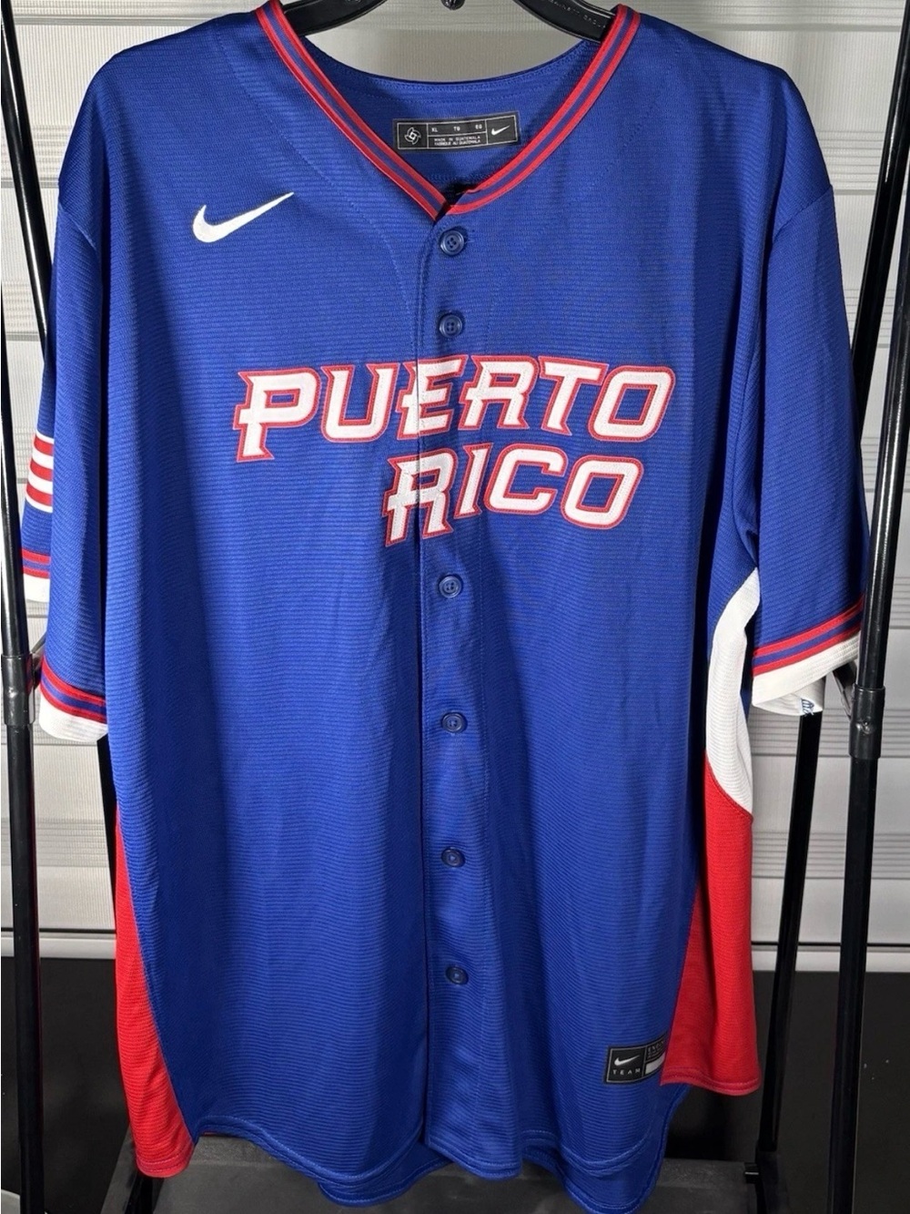 Nike Jersey Puerto Rico Team World Baseball Classic Mens Large